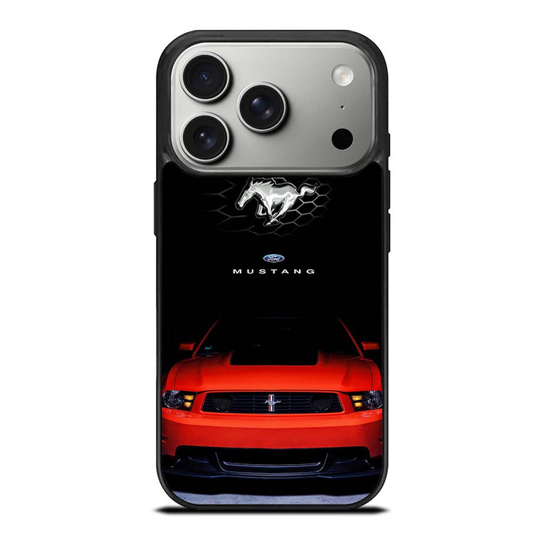 FORD MUSTANG CAR RED iPhone 17 Pro Case