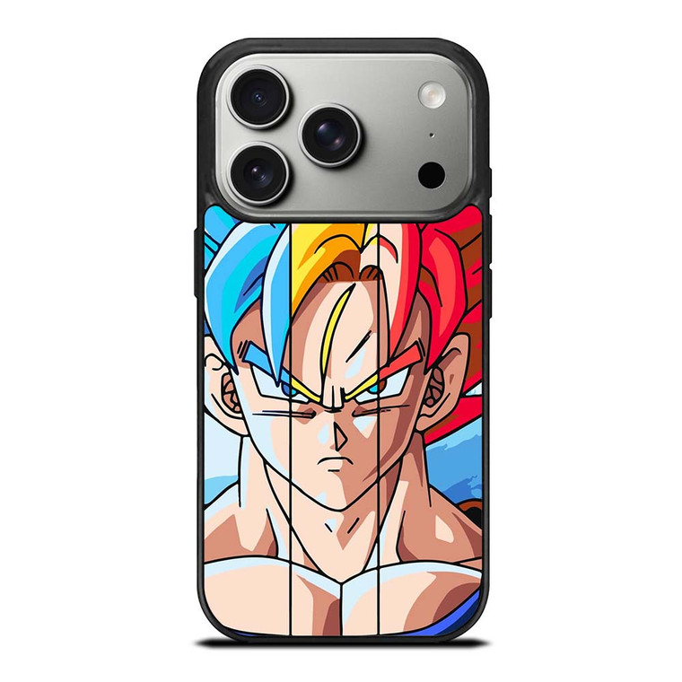 GOKU DRAGON BALL FACES iPhone 17 Pro Case