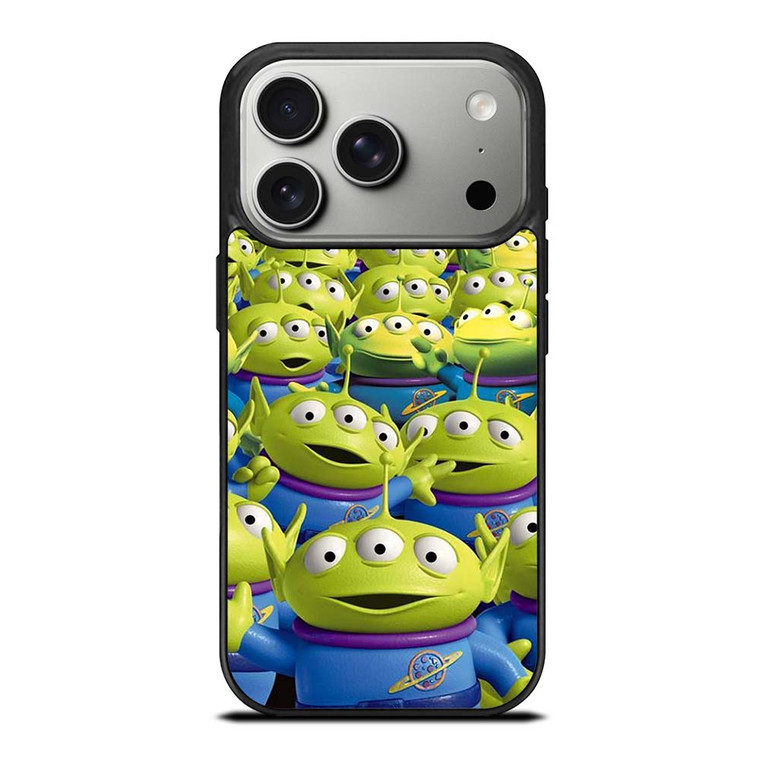 GREEN ALIEN TOY STORY iPhone 17 Pro Case