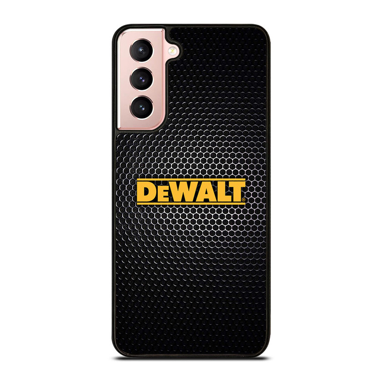 DEWALT LOGO METAL CARBON Samsung Galaxy S21 Case