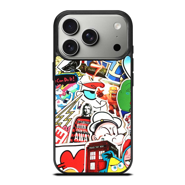 JMD STYLING STICKERS BOMB iPhone 17 Pro Case