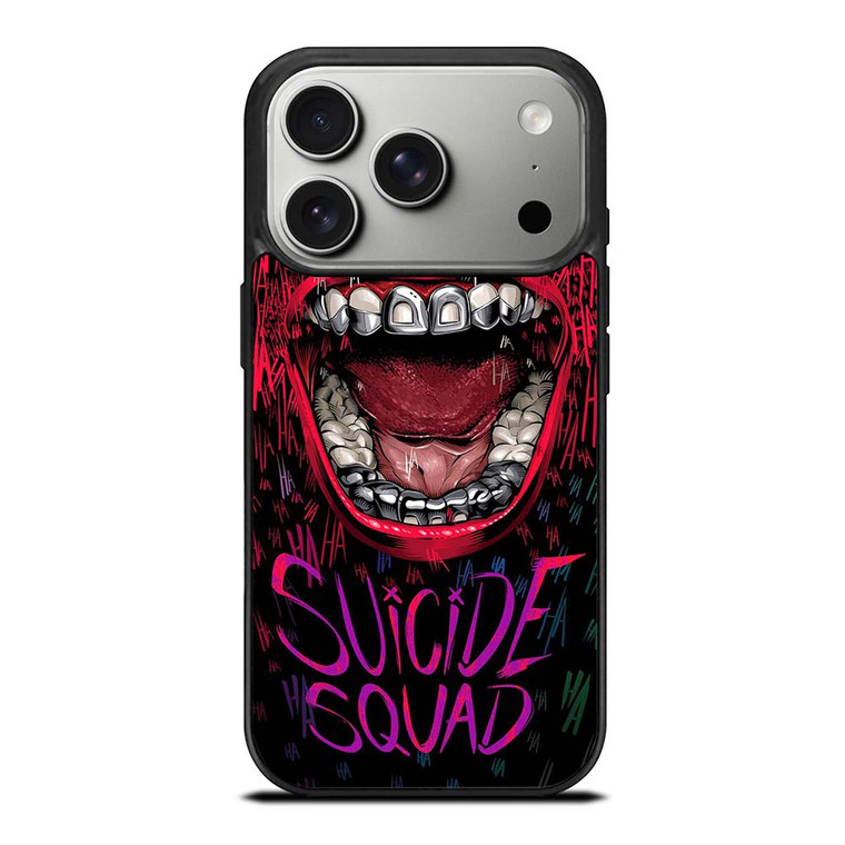 JOKER COMIC SUICIDE SQUAD HAHAHA iPhone 17 Pro Case