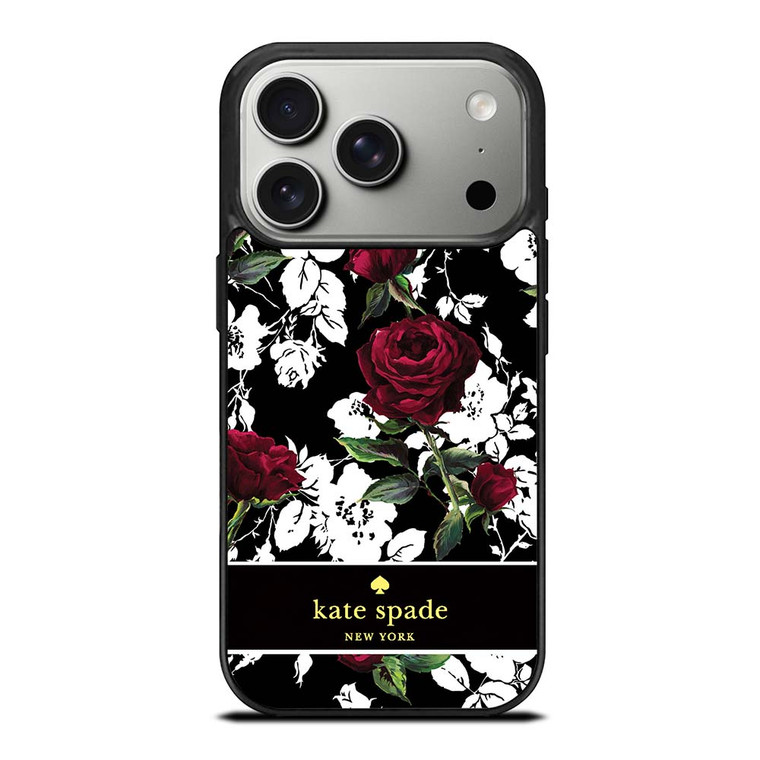 KATE SPADE ROSE RED WHITE iPhone 17 Pro Case