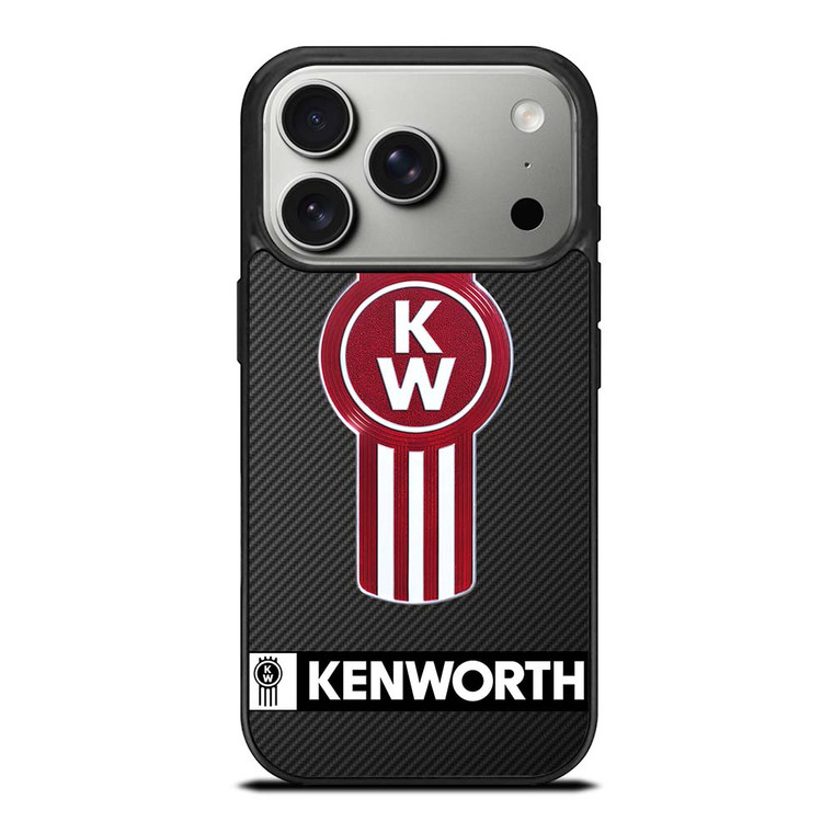 KENWORTH TRUCK LOGO CARBON iPhone 17 Pro Case