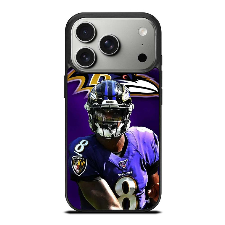 LAMAR JACKSON RAVENS BALTIMORE iPhone 17 Pro Case