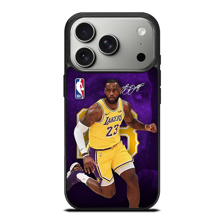 LEBRON JAMES LAKERS NBA iPhone 17 Pro Case