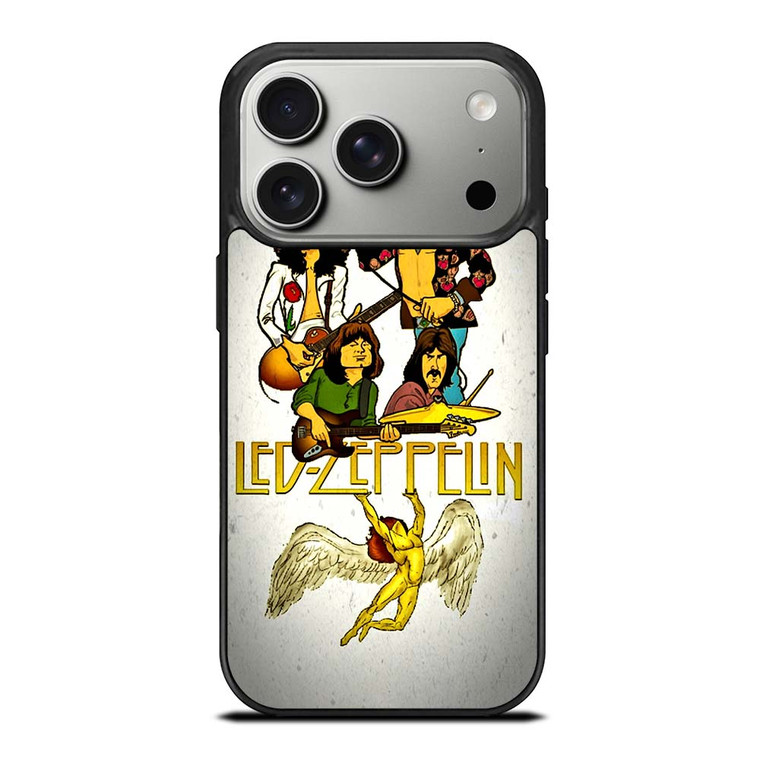 LED ZEPPELIN CARTOON iPhone 17 Pro Case