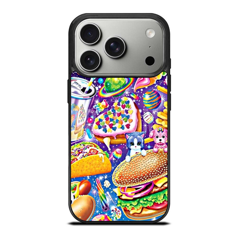 LISA FRANK FOOD iPhone 17 Pro Case