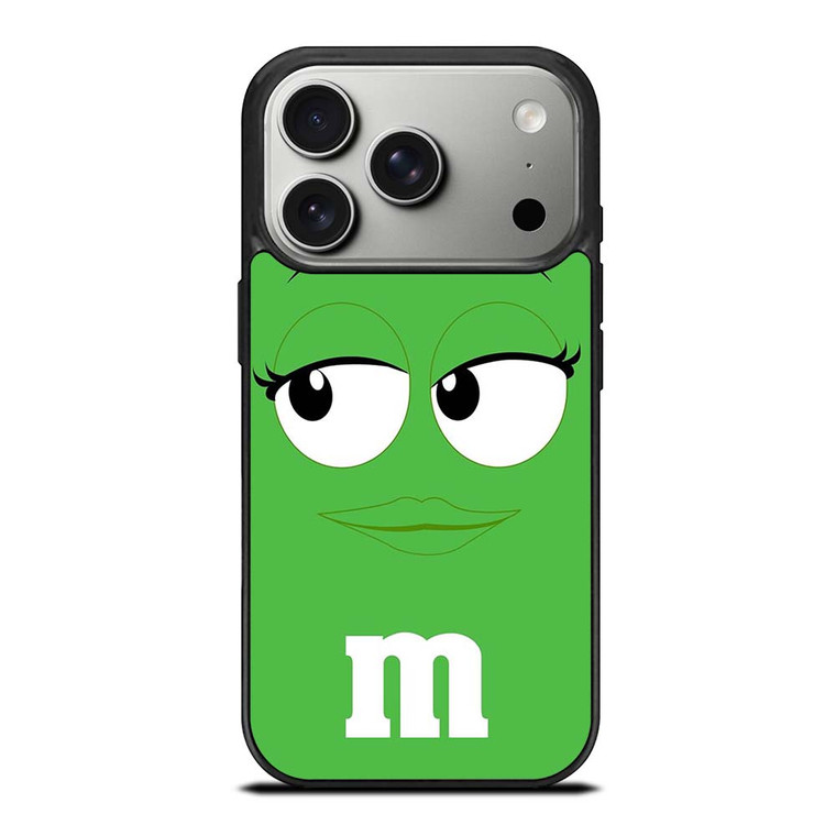 M&M GREEN iPhone 17 Pro Case