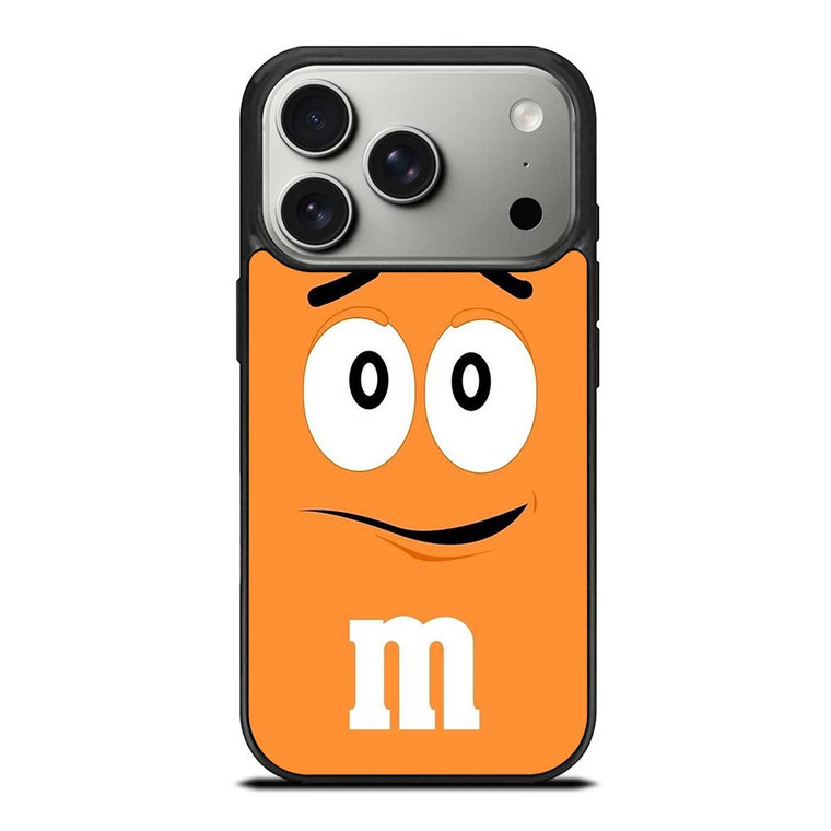 M&M ORANGE iPhone 17 Pro Case