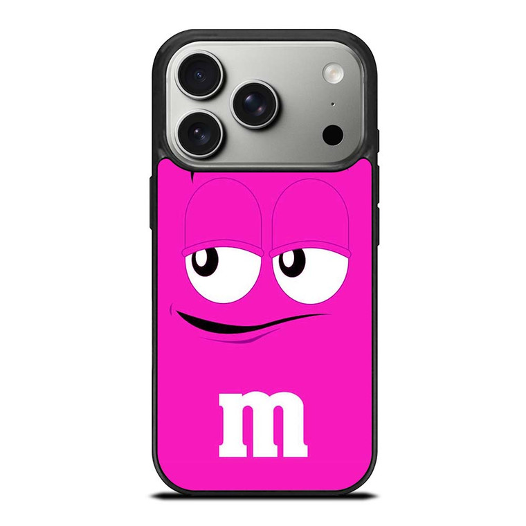 M&M PINK iPhone 17 Pro Case