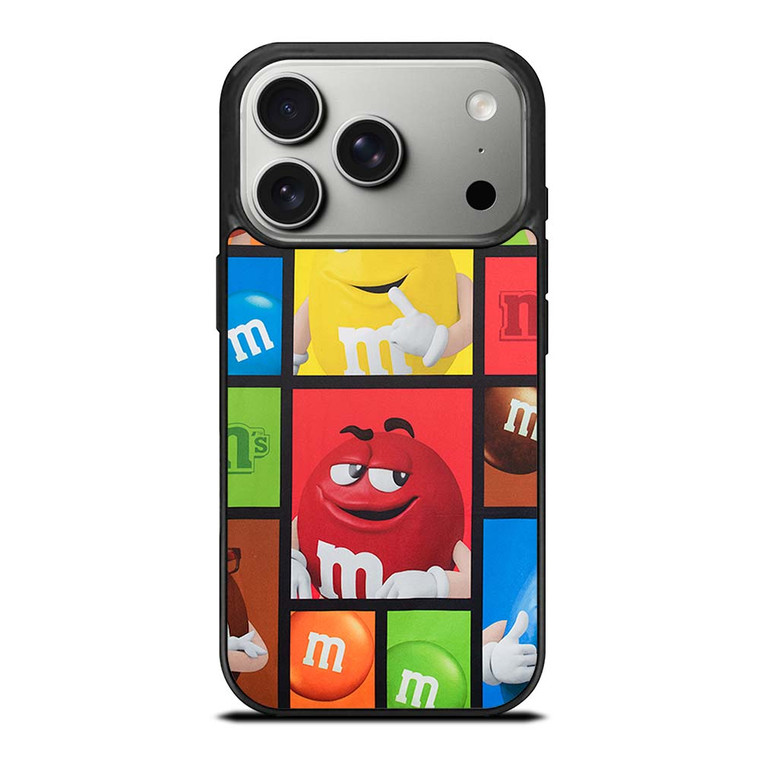 M&M'S CANDIES MASCOT COLLAGE iPhone 17 Pro Case