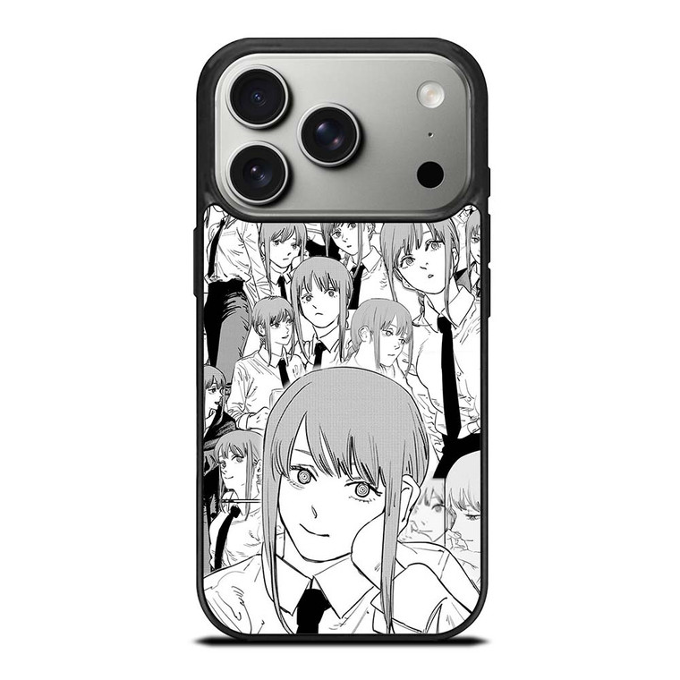 MAKIMA CHAINSAW MAN COLLAGE iPhone 17 Pro Case