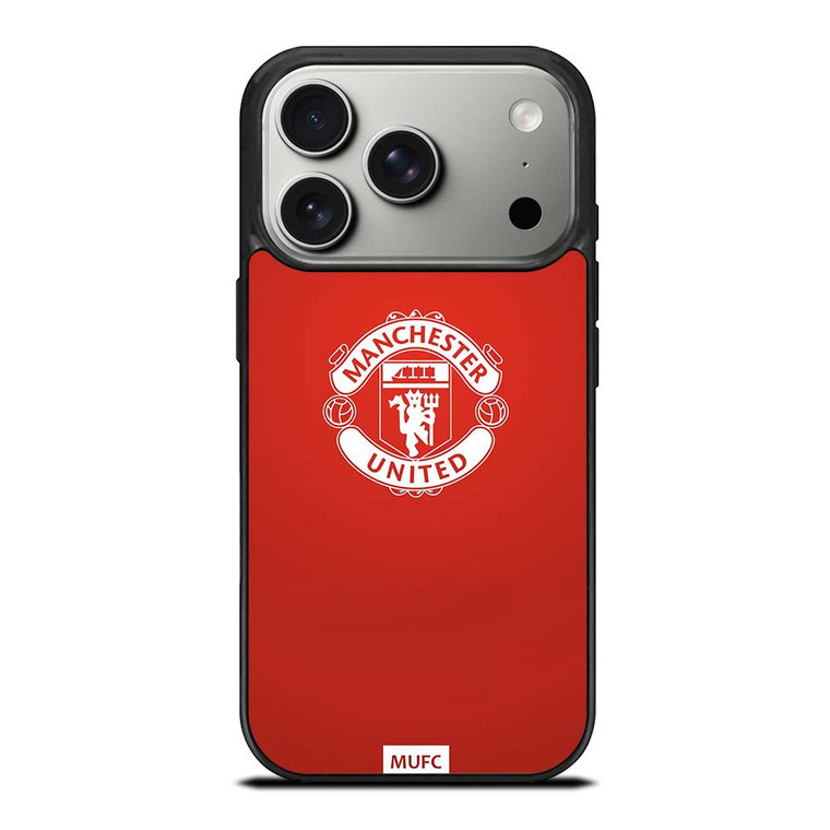 MANCHESTER UNITED LOGO PRIDE iPhone 17 Pro Case