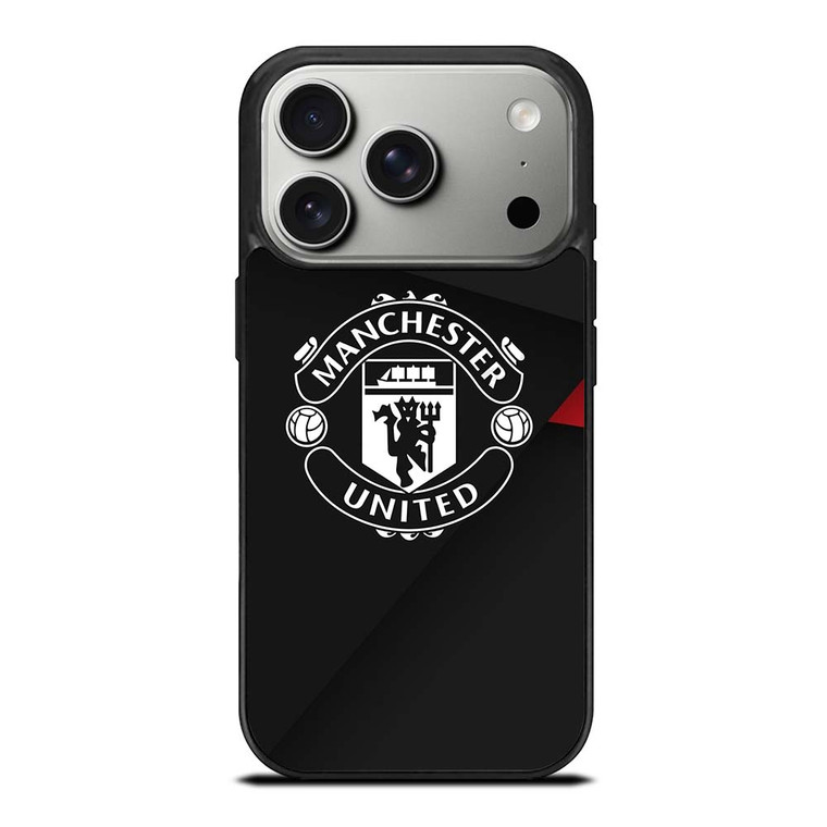 MANCHESTER UNITED SOCCER LOGO iPhone 17 Pro Case