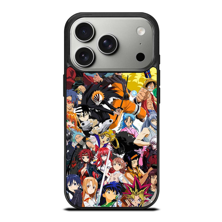 MANGA CHARACTERS CROSSOVER ANIME iPhone 17 Pro Case
