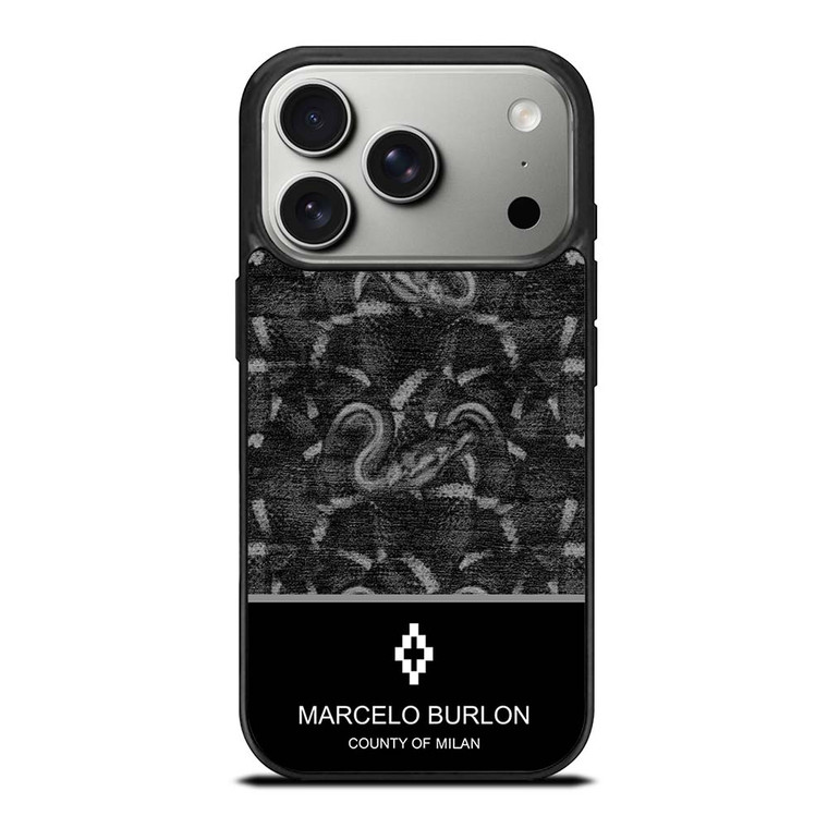 MARCELO BURLON SNAKE ART iPhone 17 Pro Case