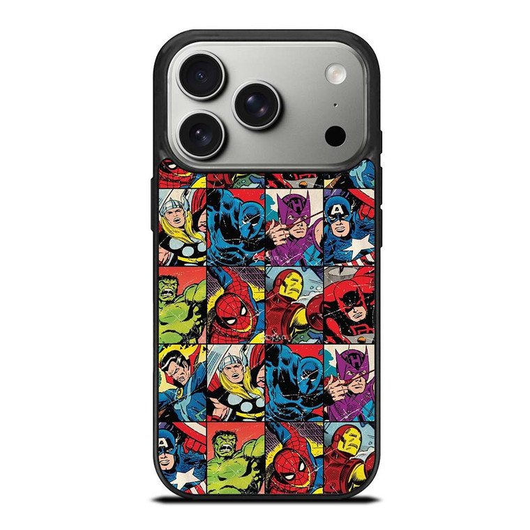MARVEL SUPERHEROES CLASSIC COMIC iPhone 17 Pro Case