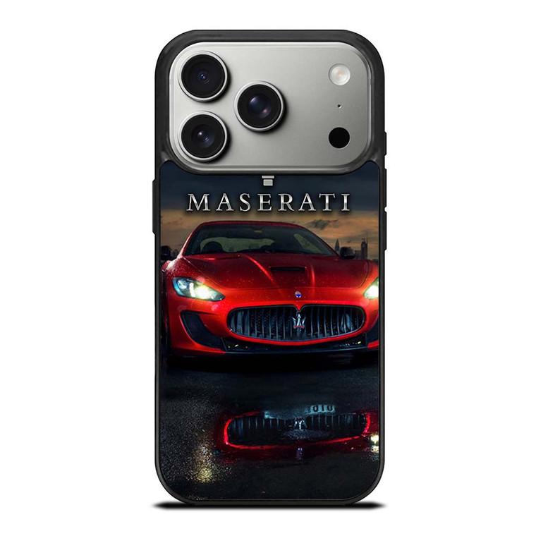 MASERATI RED CAR LOGO iPhone 17 Pro Case
