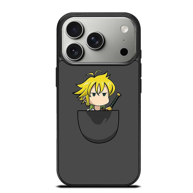 MELIODAS POCKET CARTOON iPhone 17 Pro Case
