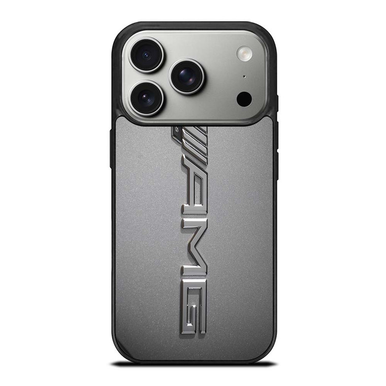 MERCEDES AMG LOGO CHROME EMBLEM iPhone 17 Pro Case
