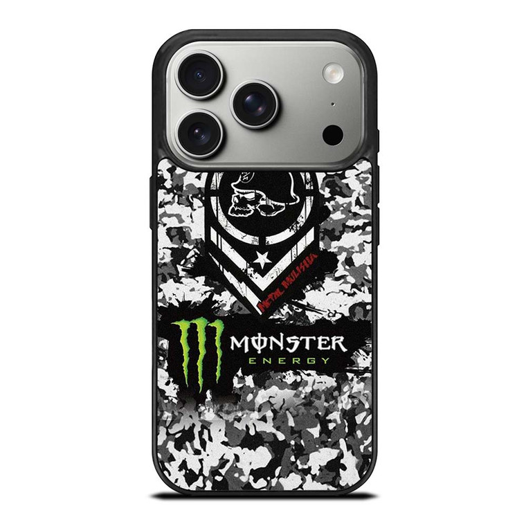 METAL MULISHA MONSTER ENERGY CAMO iPhone 17 Pro Case