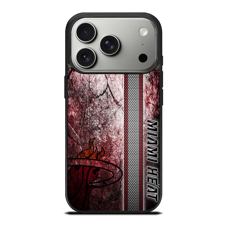 MIAMI HEAT GRUNGE LOGO iPhone 17 Pro Case