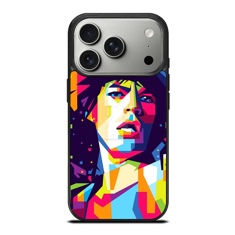 MICK JAGGER WPAP ART iPhone 17 Pro Case