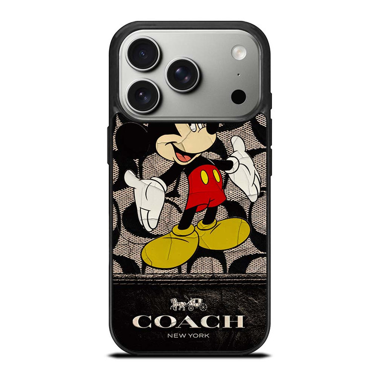 MICKEY MOUSE COACH NEW YORK iPhone 17 Pro Case