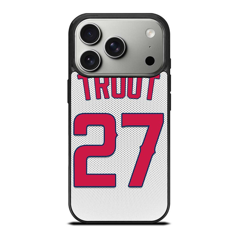 MIKE TROUT LOS ANGELES ANGELS KIT iPhone 17 Pro Case