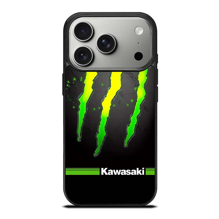 MONSTER KAWASAKI LOGO iPhone 17 Pro Case