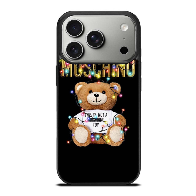 MOSCHINO BEAR IS NOT A TOY iPhone 17 Pro Case