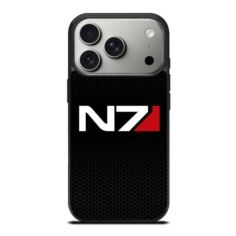 N7 MASS EFFECT METAL LOGO iPhone 17 Pro Case
