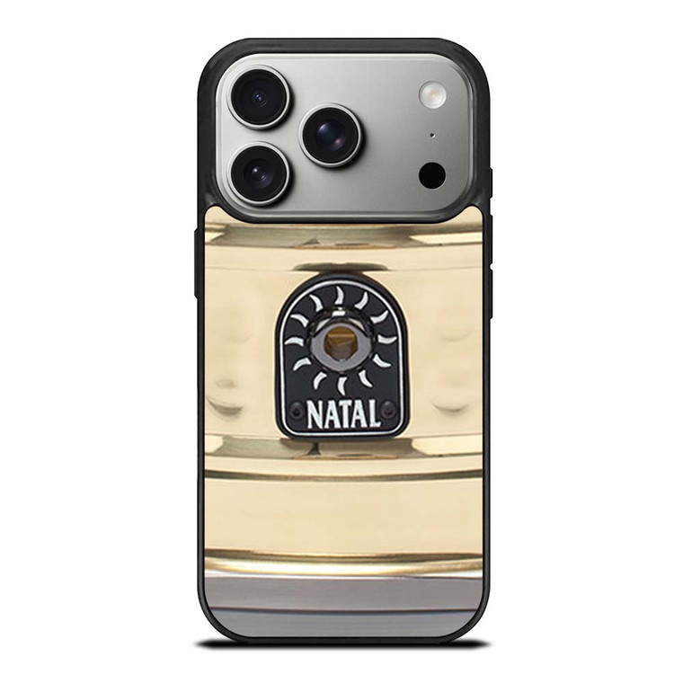 NATAL DRUM SNARE GOLD iPhone 17 Pro Case