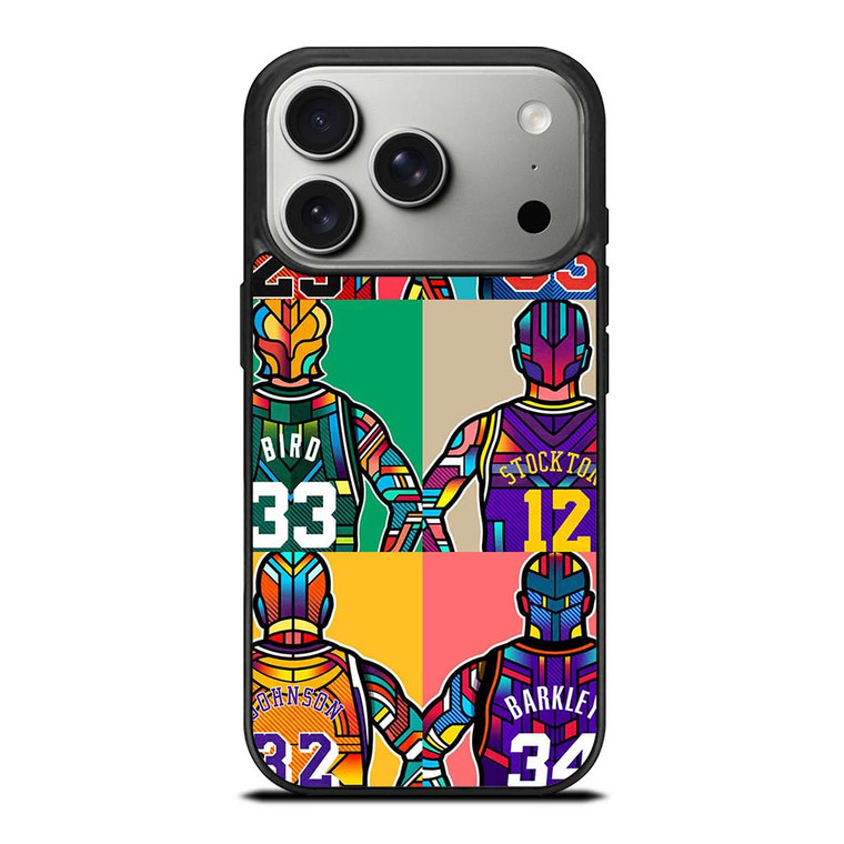NBA LEGENDS ART iPhone 17 Pro Case