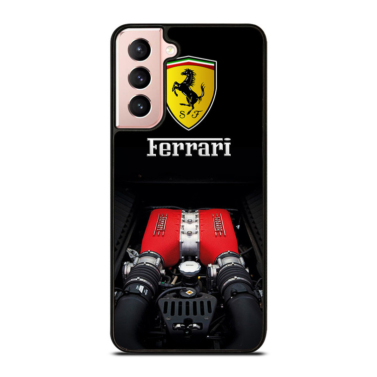 FERRARI TWIN TURBO MACHINE Samsung Galaxy S21 Case