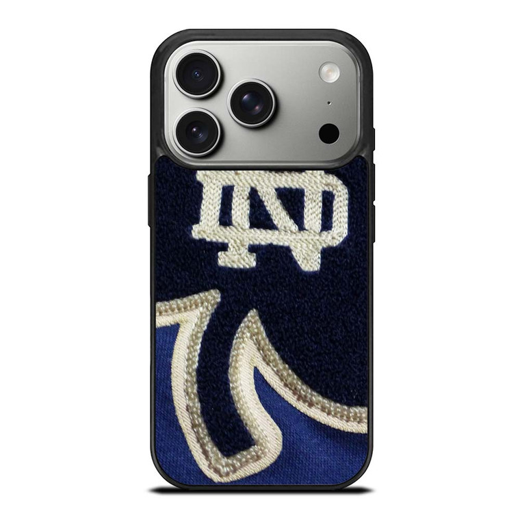 NOTRE DAME BLUE SHAMROCK LOGO iPhone 17 Pro Case