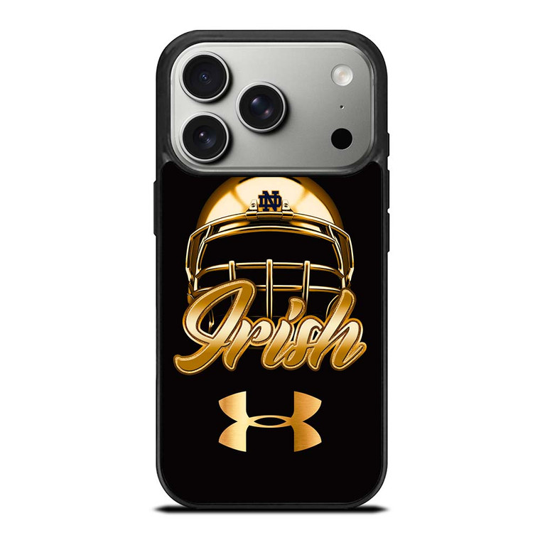 NOTRE DAME IRISH UNDER ARMOUR GOLD iPhone 17 Pro Case