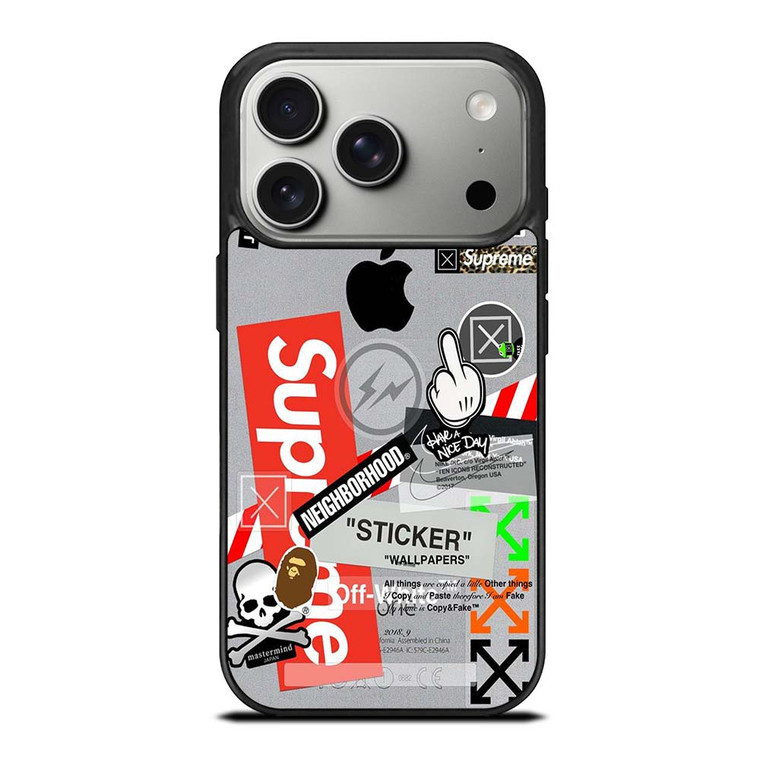 OFF WHITE SUPREME iPhone 17 Pro Case