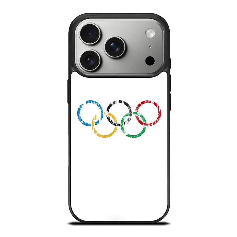 OLYMPIC RINGS LOGO BRUSHED iPhone 17 Pro Case