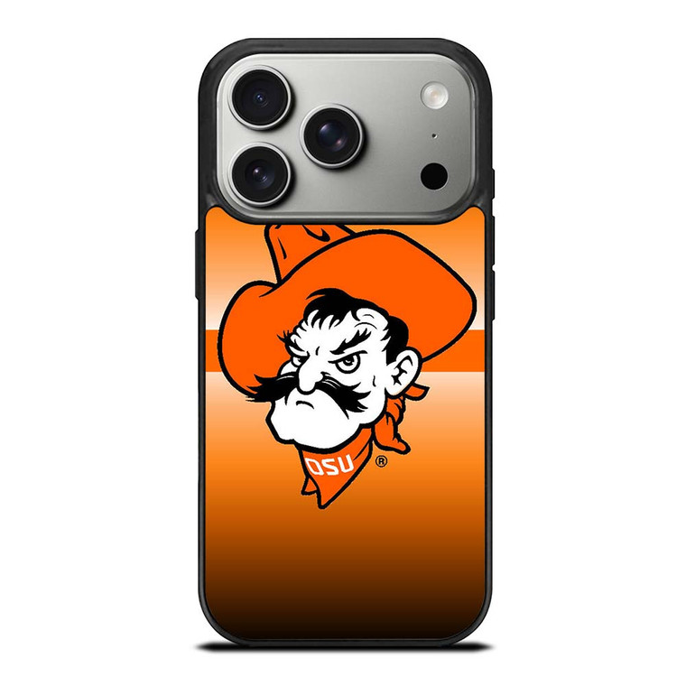 OSU OKLAHOMA STATE COWBOYS FOOTBALL LOGO ICON iPhone 17 Pro Case