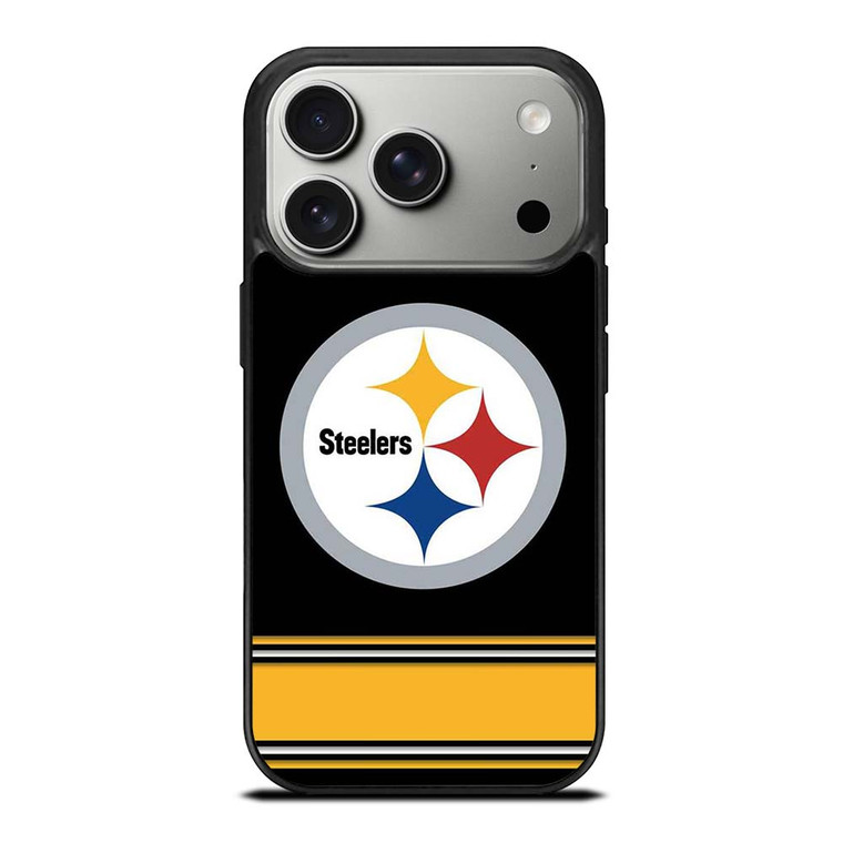 PITTSBURGH STEELERS LOGO STRIPE iPhone 17 Pro Case