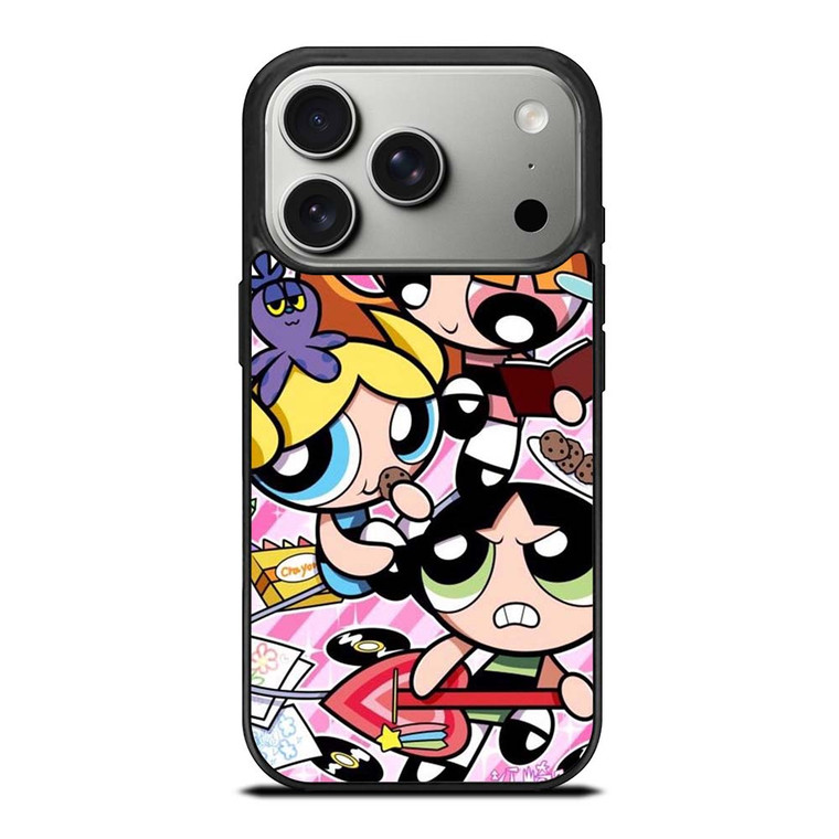 POWER PUFF GIRL CARTOON iPhone 17 Pro Case