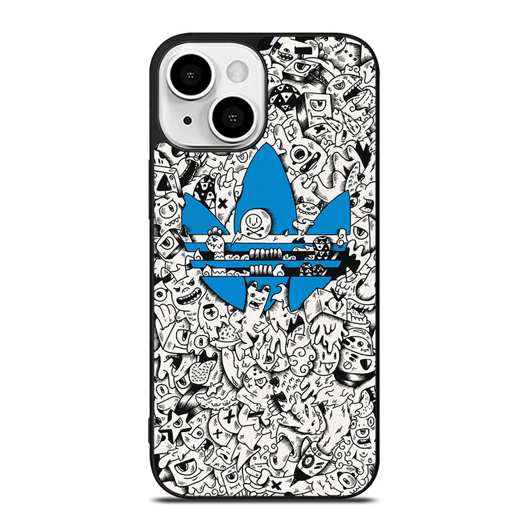 ADIDAS DOODLE DESIGN iPhone 13 Mini Case
