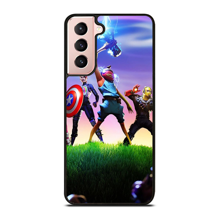 FORTNITE GAME X AVENGERS END GAME Samsung Galaxy S21 Case