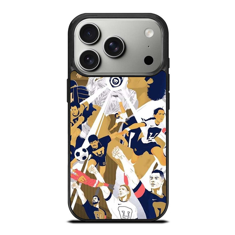 PUMAS UNAM MEXICO WALL iPhone 17 Pro Case PUMAS UNAM MEXICO WALL iPhone 17 Pro Case