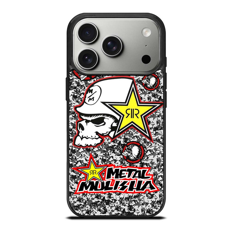 ROCKSTAR METAL MULISHA CAMO iPhone 17 Pro Case