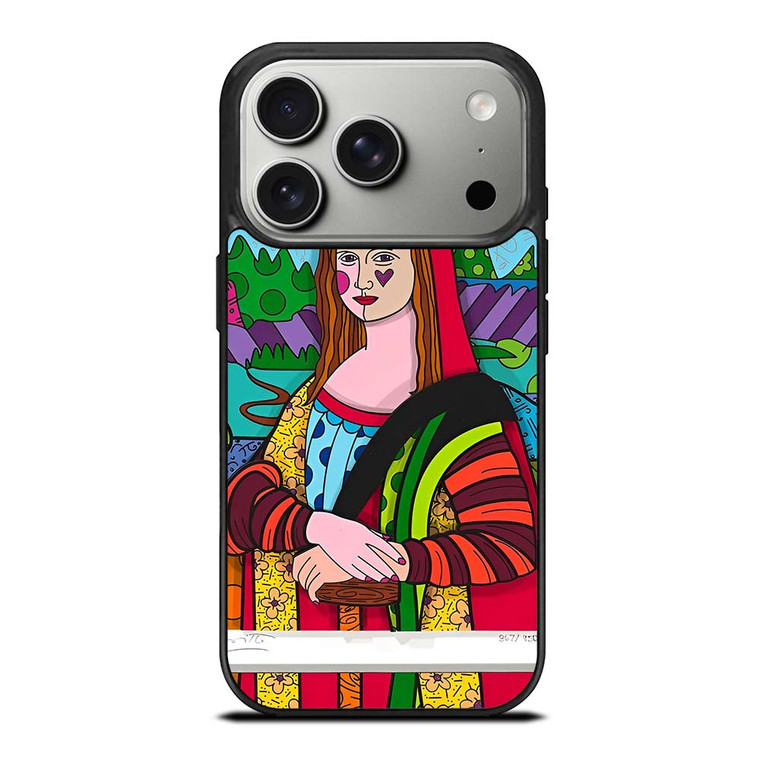 ROMERO BRITTO MONALISA iPhone 17 Pro Case ROMERO BRITTO MONALISA iPhone 17 Pro Case