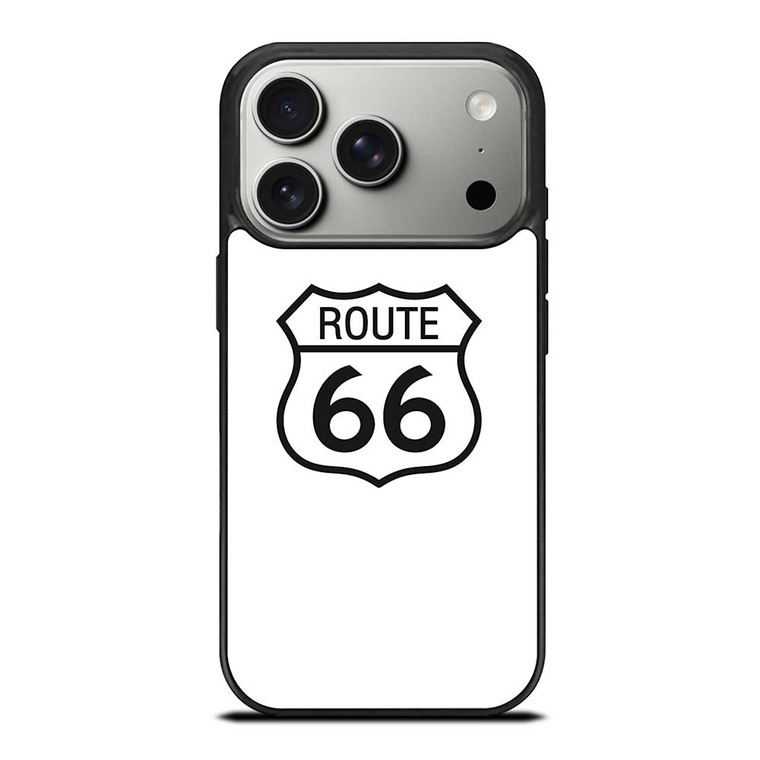 ROUTE 66 HISTORICAL STREET LOGO iPhone 17 Pro Case ROUTE 66 HISTORICAL STREET LOGO iPhone 17 Pro Case