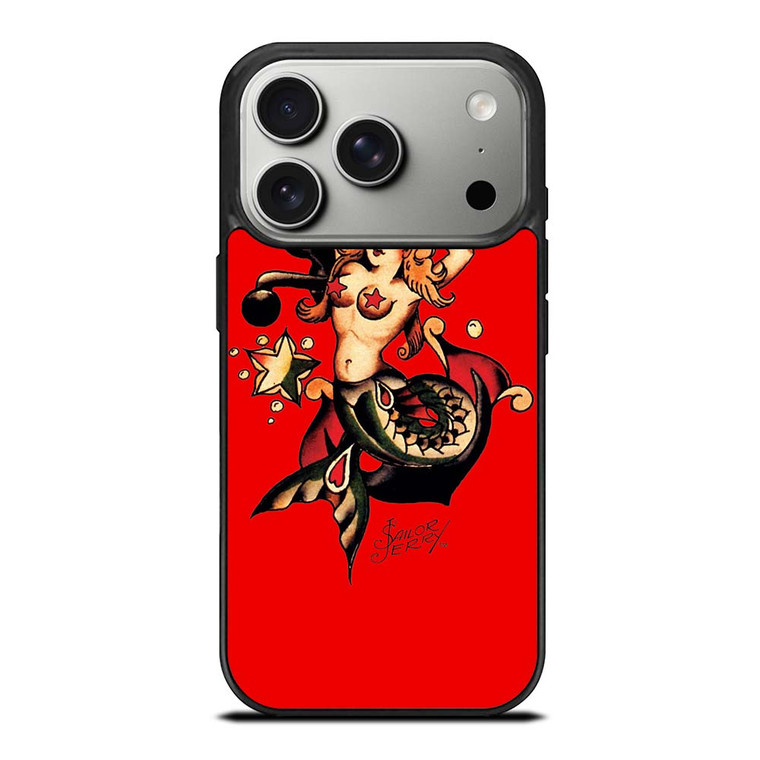 SAILOR JERRY MERMAID TATTOO iPhone 17 Pro Case